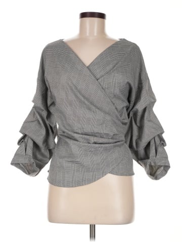 Solemio 3/4 Sleeve Blouse (view 1)