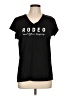 Initial 100% Cotton Black Short Sleeve T-Shirt Size L - photo 1