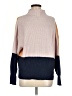 Free Assembly Color Block Tan Turtleneck Sweater Size M - photo 1