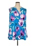 Honeyme Blue Sleeveless Blouse Size XXXL - photo 1