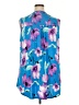 Honeyme Blue Sleeveless Blouse Size XXXL - photo 2
