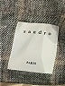 Sandro 100% Viscose Tweed Gray Blazer Size EU (FR) 42 / US 10 - photo 6