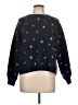 Ann Taylor LOFT Stars Black Pullover Sweater Size L - photo 1