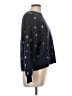 Ann Taylor LOFT Stars Black Pullover Sweater Size L - photo 4