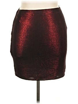 by the way. Faux Leather Skirt (view 1)