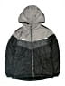 Pacific Trail 100% Polyester Color Block Gray Windbreaker Size 8 - photo 1