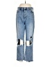 PacSun 100% Cotton Graphic Blue Jeans Size 28 waist - photo 1