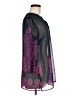 Ann Taylor 100% Polyester Purple 3/4 Sleeve Blouse Size M - photo 4
