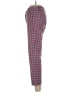 J.Crew Plaid Burgundy Casual Pants Size 4 - photo 5