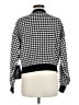 Lulus 100% Polyester Houndstooth Black Cardigan Size M - photo 2