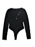 Unbranded Black Bodysuit Size M - photo 1
