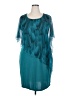SeSe Code Teal 3/4 Sleeve Top Size XXL - photo 1
