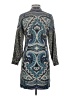 ETRO 100% Wool Paisley Blue Casual Dress Size EU (IT) 40 / US 4 - photo 2