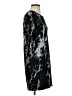 Three Dots Graphic Black Casual Dress Size S - photo 4