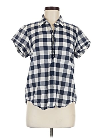 J.Crew Factory Store Short Sleeve Blouse (view 1)