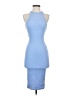 Zara Solid Blue Cocktail Dress Size S - photo 1