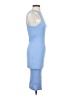 Zara Solid Blue Cocktail Dress Size S - photo 4