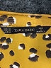 Zara Basic Animal Print Gold 3/4 Sleeve Blouse Size M - photo 7