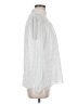 White House Black Market 100% Polyester White Long Sleeve Blouse Size M - photo 4