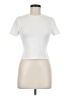 Shein Ivory Short Sleeve Turtleneck Size 6 - photo 1
