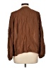 DAZY Brown Long Sleeve Blouse Size L - photo 2