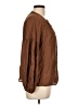 DAZY Brown Long Sleeve Blouse Size L - photo 4