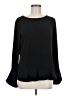 Laundry by Shelli Segal Black Long Sleeve Blouse Size M - photo 1