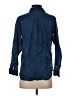 J.Crew 100% Cotton Blue 3/4 Sleeve Button-Down Shirt Size 0 - photo 2