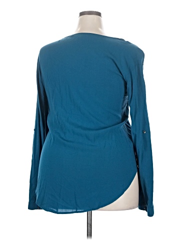 CALVIN KLEIN JEANS Long Sleeve Blouse (view 2)