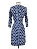 JM Collection Argyle Blue Casual Dress Size 2 (petite) - photo 2
