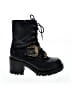 Versace Jeans Couture 100% Leather Black Leather Combat Boots Size EU 35 - photo 1