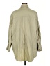 H&M 100% Polyamide Tan Long Sleeve Button-Down Shirt Size XXL - photo 2