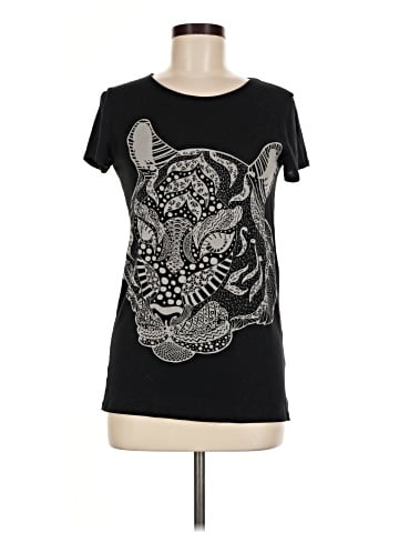 Zara Basic Short Sleeve T-Shirt (view 1)