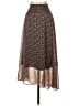 Maje Paisley Brown Casual Skirt Size Sm (1) - photo 1