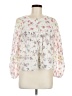 LoveShackFancy 100% Cotton White 3/4 Sleeve Blouse Size M - photo 1