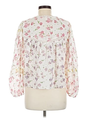 LoveShackFancy 3/4 Sleeve Blouse (view 2)