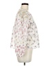 LoveShackFancy 100% Cotton White 3/4 Sleeve Blouse Size M - photo 4