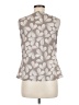 Boden 100% Cotton Gray Sleeveless Blouse Size 6 - photo 2