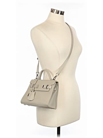 Teddy Blake Leather Satchel - back