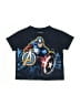 Marvel 100% Cotton Blue Short Sleeve T-Shirt Size 4T - photo 1