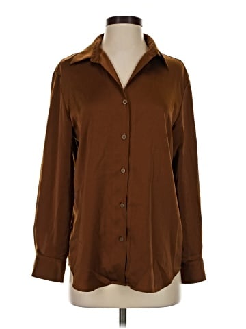 Uniqlo Long Sleeve Blouse (view 1)