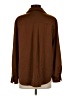 Uniqlo 100% Polyester Brown Long Sleeve Blouse Size S - photo 2