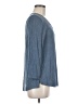 Pure & Good Blue Long Sleeve Top Size M - photo 4