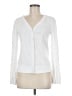 Three Dots White Cardigan Size M (estimated) - photo 1