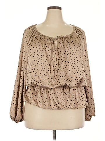 Ellen Tracy Long Sleeve Blouse (view 1)