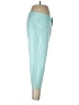 Coldwater Creek Color Block Teal Blue Casual Pants Size 12 - photo 4