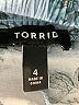 Torrid Blue Casual Skirt Size 4X Plus (4) - photo 3