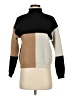 Shein Color Block Tan Turtleneck Sweater Size S - photo 1