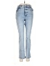 Express Stripes Blue Jeans Size M - photo 1