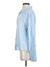 Lulus Blue Long Sleeve Button-Down Shirt Size S - photo 5